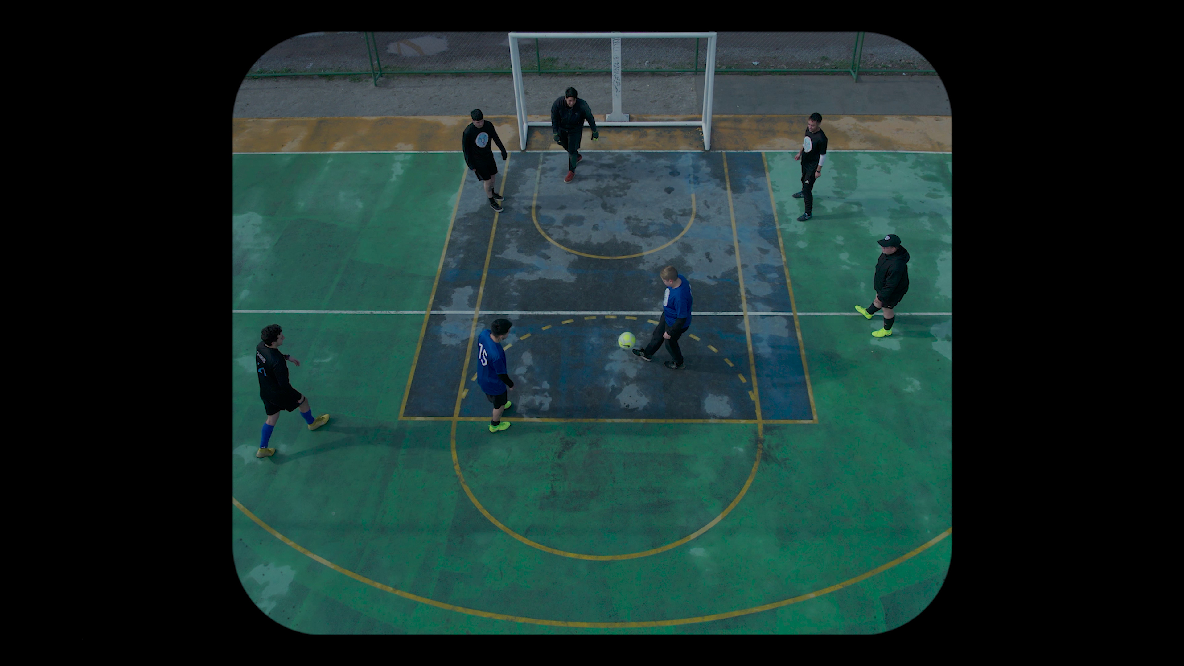 Still from Disforia Fútbol Club documentary